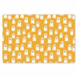 Halloween - Spookjes - Oker Placemat vinyl groot 368 -zzsfeer1_Kitchenyeah-website