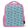 Klein - Oceaan - Walvis - Zeester Kinderrugzak - Roze middel 863 -3d