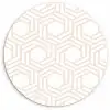 Design - Geometrie - Patroon Wandcirkel kunststof plaat 5mm dik klein 188 -3d