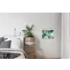 Goud - Marmer - Groen - Luxe - Marmerlook - Grijs textielposter latten blank klein -woonkamer