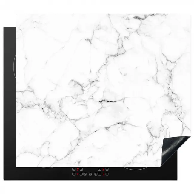 Klassieke Marmeren Eenvoud Inductie beschermer vinyl 3mm middel -3d