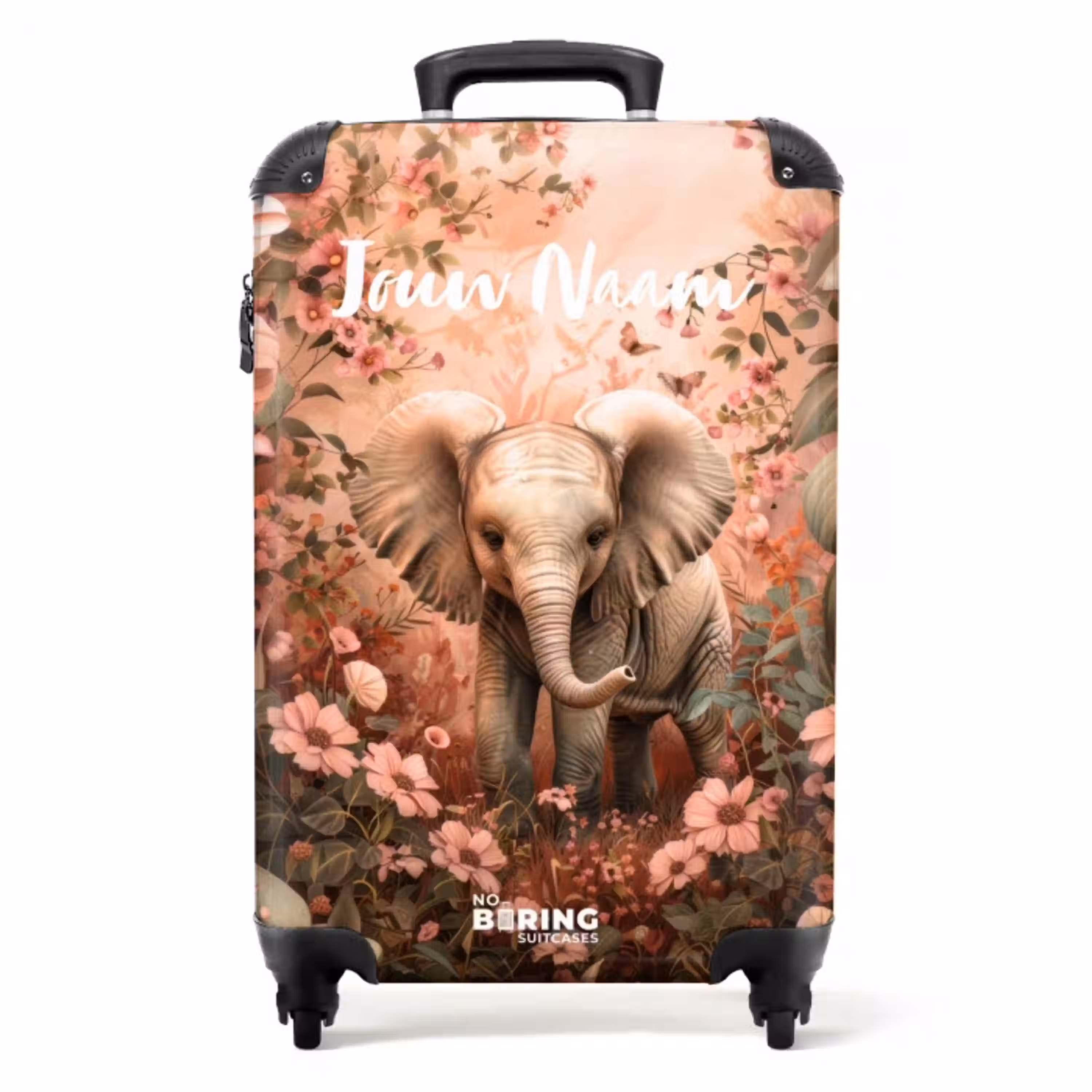 Flora flapoor NBS - Handbagage koffer - Kinderen Unisex middel -productfoto_recht