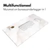 Zalmroze - Marmer - Aders Muismat XXL klein 681 -sfeer4