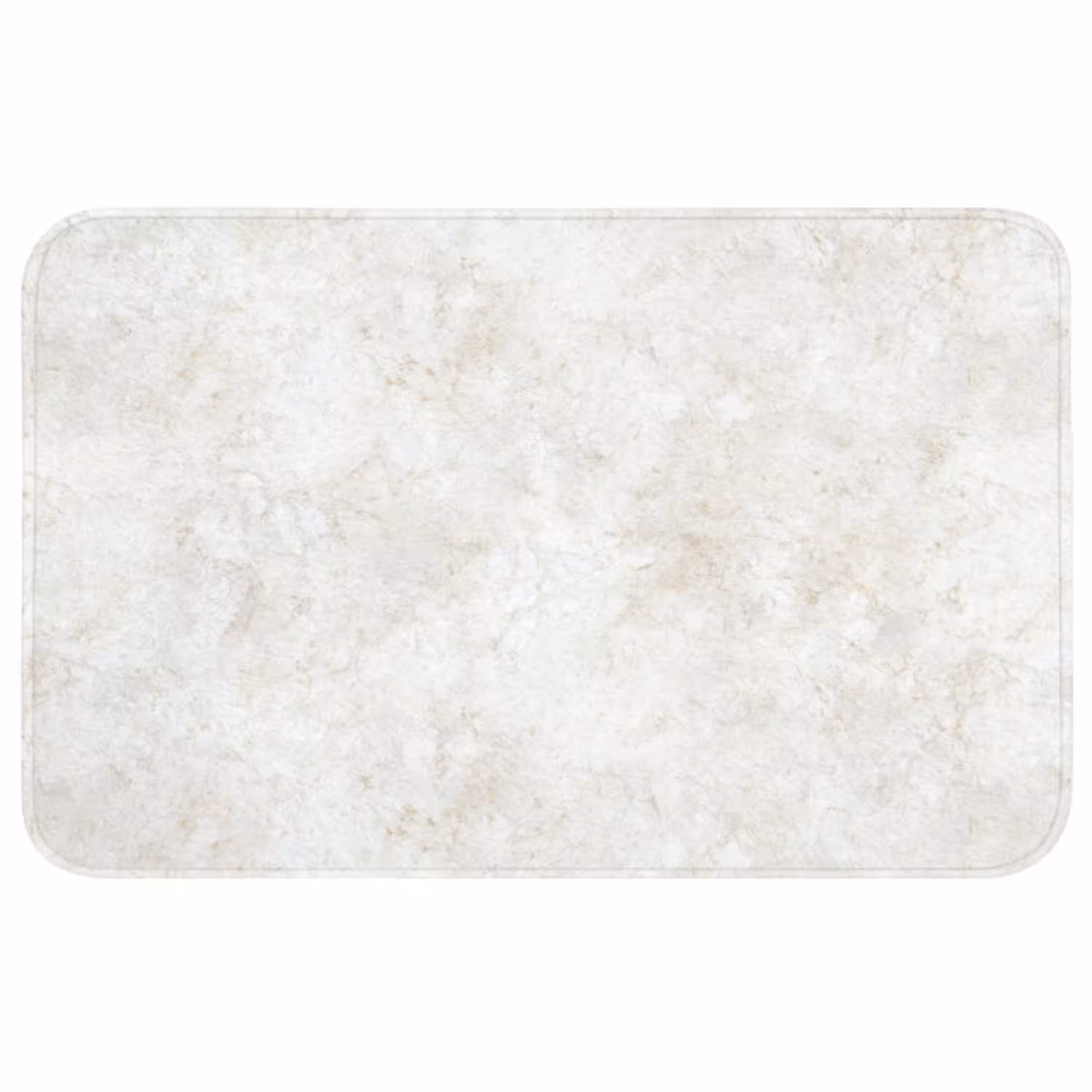 Beige - Marmer - Aders WCmat middel 1009 -3d