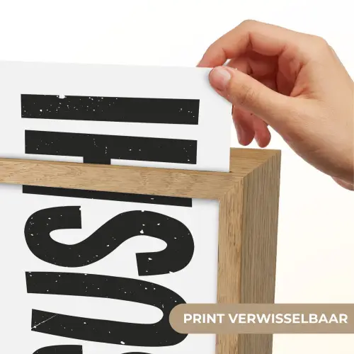 Japandi - Sushi - Zwart - Vintage Light Box met kabel (Wandlamp) klein -USP_websiteprintNL