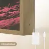 Maan - Felroze - Bergen - Rivier Light Box met batterij (Wandlamp) middel -USP_websiteoplaadbaarNL