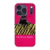 Kat - Baas - Roze - Tijgerprint Telefoonhoesje iPhone 17 Pro klein -3d