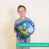 Voetbal - Jongen - Goal - Voetbaltenue Kinderrugzak - Blauw middel -sfeer1_NL