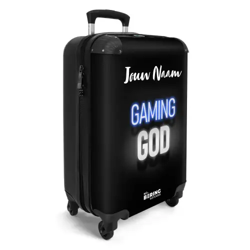Gaming God NBS - Handbagage koffer - Kinderen Unisex middel -productfoto_3d