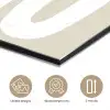 Wit - Chef - Decoratie - Japandi aluminium wit klein -closeup_NL