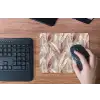 Pampasgras - Pluizig - Kleurrijk muismat rubber klein 262 -toetsenbord
