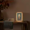 Kunst - Van Gogh - Oude meesters - Zelfportret Light Box met kabel (Tafellamp) klein -sfeer4