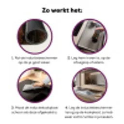 Bergen - Vallei - Mist - Herfst - Natuur Inductie beschermer vinyl 3mm klein -zzzzzzz-cc-werking