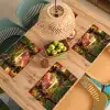 Wijngaard - Druiven - Zonsondergang Placemat vinyl groot -zzsfeer5_Kitchenyeah-website