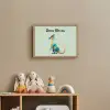 Dino - Cartoon - Oranje - Poten Light Box met batterij (Wandlamp kind) middel -sfeer2_kind
