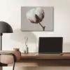 Katoenbol - Minimalistisch - Wit PET vilt klein -sfeer5