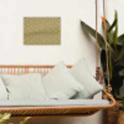 Waaier - Geometrisch - Groen tuinposter los doek klein 239 -sfeer7