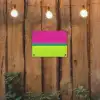 Strepen - Modern - Kleurrijk tuinposter los doek klein -sfeer1