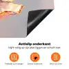 Glazen - Bloem - Roze Inductie beschermer vinyl 3mm klein -zzzzzzz-td-onderkant