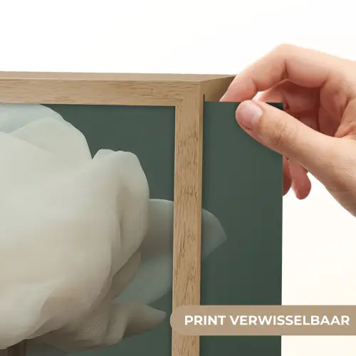 Hoed - Vrouw - Beige Light Box met batterij (Wandlamp) middel -USP_websiteprintNL