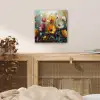 Watercolor - Bloemen - Kunst - Modern aluminium wit klein -sfeer3