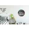 Het laatste avondmaal - Leonardo da Vinci Wandcirkel aluminium klein -kinderkamer