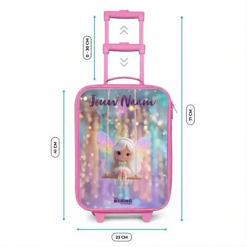 Fee - Elf - Regenboog Kinderkoffer - Roze klein -productfoto_formaten