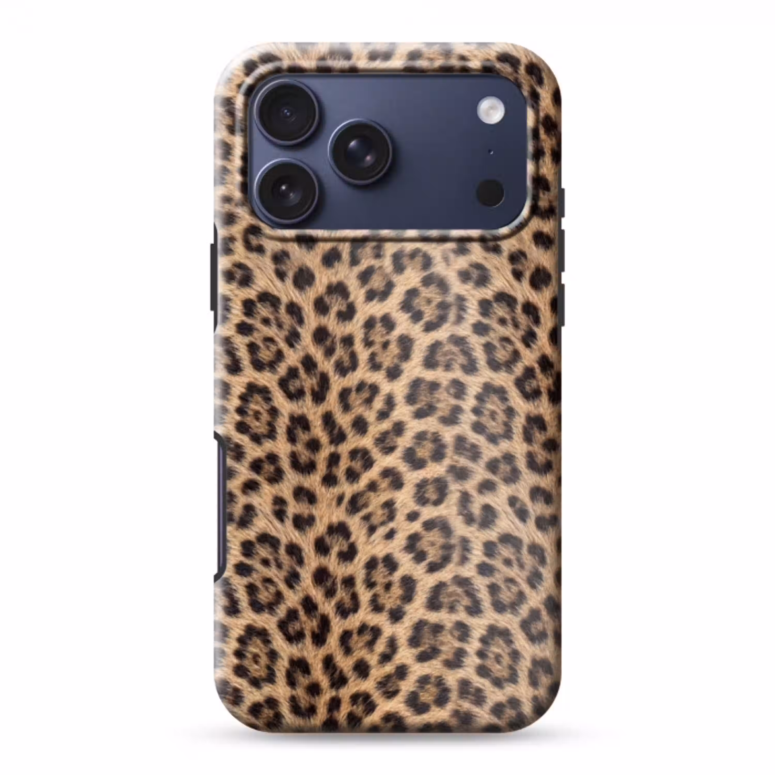 Luipaard - Vacht - Klassiek - Bruin Toughcase MagSafe Apple iPhone 17 Pro Max klein -3d
