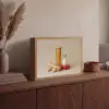 Spaghetti - Melk - Tomaten - Eieren - Brood Light Box met batterij (Wandlamp) middel -sfeer2