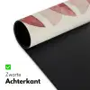 Minimalistisch - Cirkels - Roze Muismat XXL klein -sfeer2