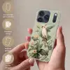 Gele kuifkaketoe - paradijsvogelbloemen - Groen Telefoonhoesje iPhone 17 Pro klein -sfeer3_NL