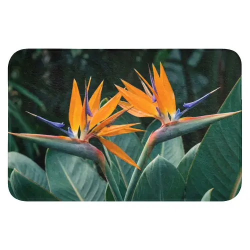 Paradijsvogel - Bloem - Exotisch WCmat klein -3d