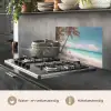 Palmboom - Schommel - Strand - Lucht keuken achterwand spatscherm klein -usp_NL