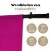 Focus - Smiley - Roze Wandkleed katoen klein -sfeer2