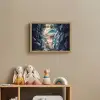 Dino - Jungle - Blauw Light Box met batterij (Wandlamp kind) middel -sfeer2_kind