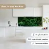 Natuur - Bos - Groen - Monstera keuken achterwand 2 middel -sfeer4_NL