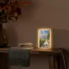 Mensen - Wandelen - Zandpad - Velden Light Box met kabel (Tafellamp) klein -sfeer4