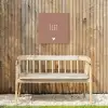 Spreuken - Lief - Quotes Tuinposter op houten frame 2 cm dik klein -sfeer4