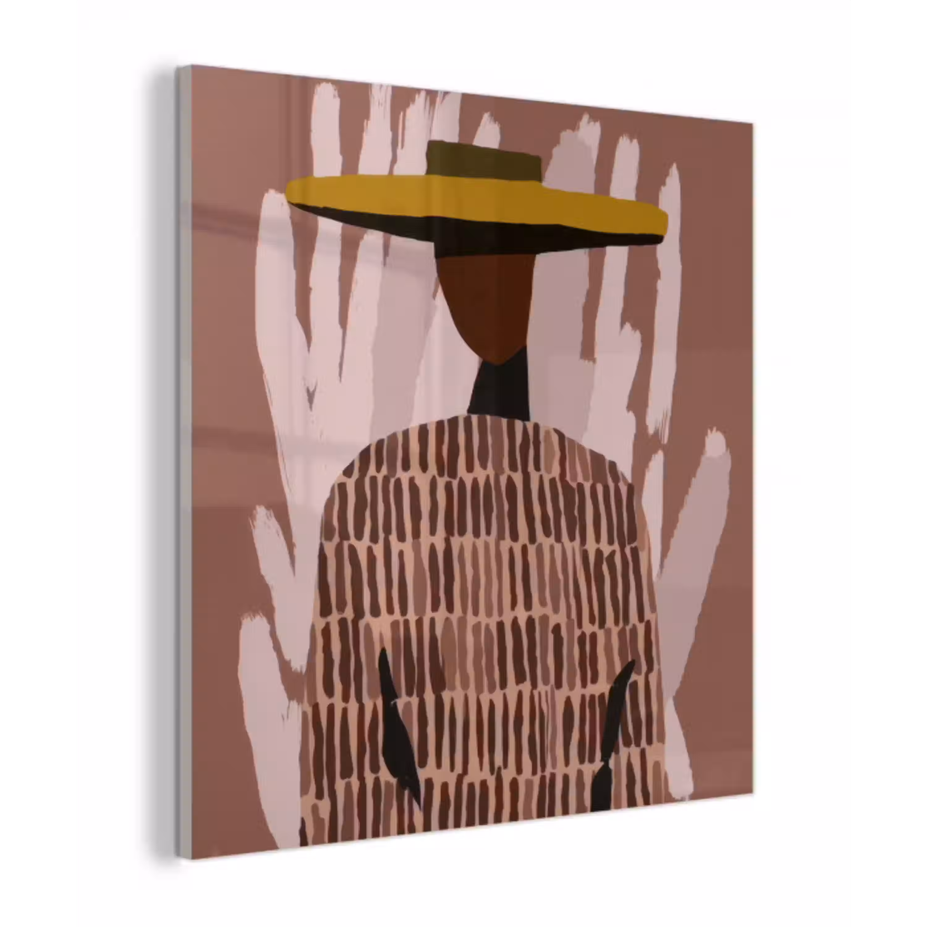 Abstract - Figuur - Illustratie - Hoed plexiglas 5mm klein -z3d