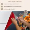Bloemen - Kleurrijk - Schedel keuken achterwand spatscherm klein -spatscherm_NL