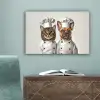 Kat - Hond - Kokskleding canvas 2cm klein -sfeer4
