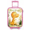 Dino - Voetbal - Oranje Kinderkoffer - Roze klein -zz3dotto