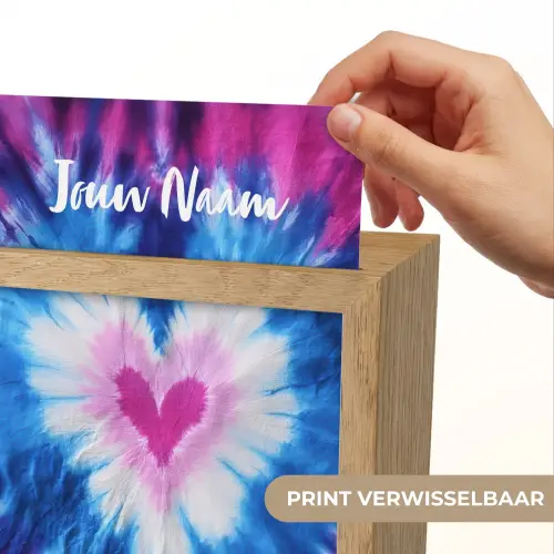 Hartje - Blauw - Tie Dye Light Box met kabel (Kinderlampje) klein -USP_websiteprintNL
