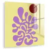 Koraal - Cirkel - Abstract - Geel plexiglas 5mm klein -zzzproduct_nieuw