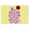 Koraal - Cirkel - Abstract - Geel Placemat vinyl groot -zzsfeer1_Kitchenyeah-website