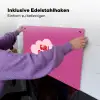 Girl power - Wolk - Roze Inductie beschemer met haakjes klein -ky-ophangen-de