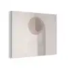 Minimalistisch - Cirkel - Lichtgrijs PET vilt klein -3d