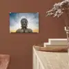 Boeddha hoofd - Buddha - Lucht - Spiritueel - Meditatie plexiglas 5mm klein -sfeer5