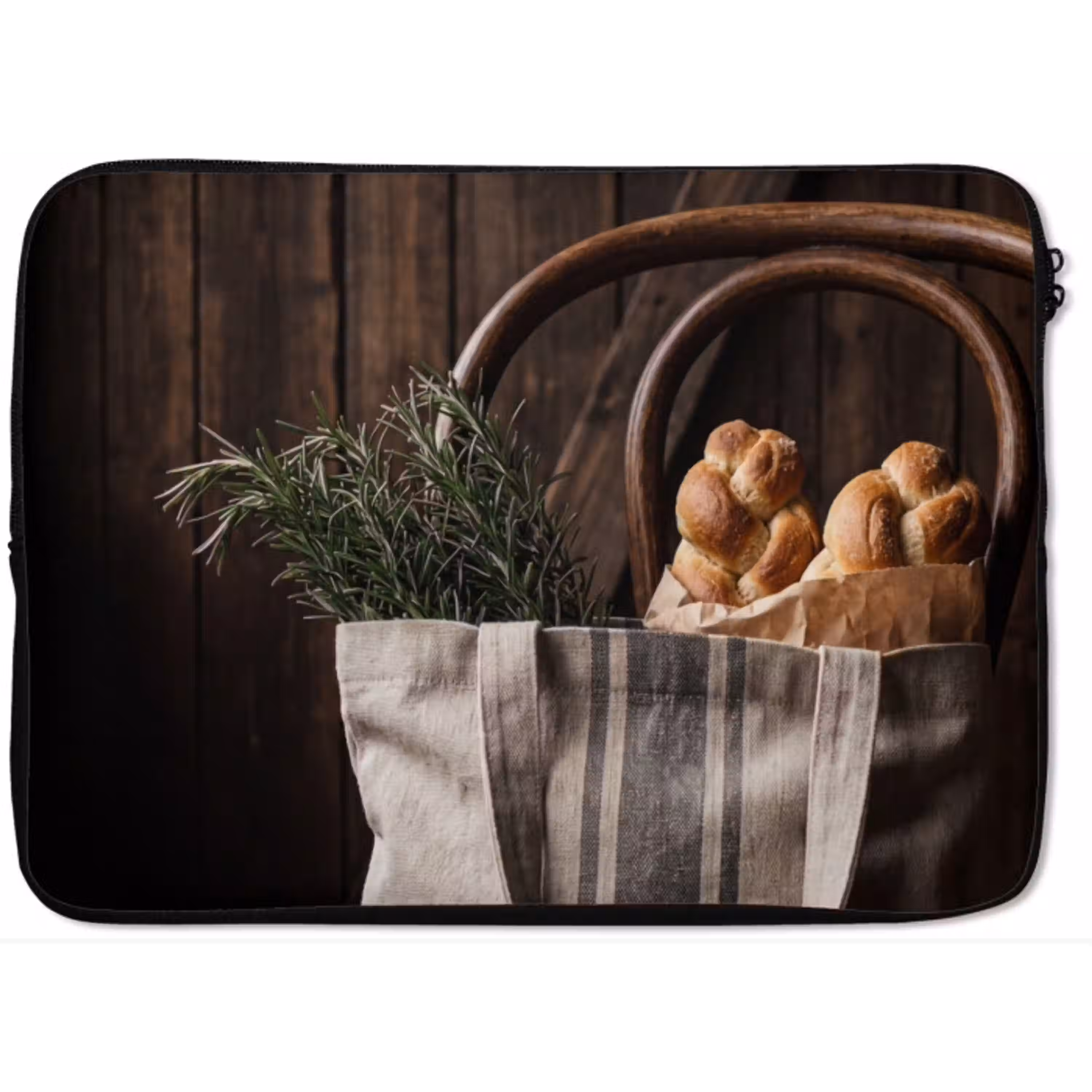 Brood - Kruiden - Eten laptophoes neopreen klein -zkaufland3dotto