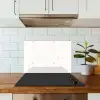 Terrazzo -  Patroon - Wit - Perzik keuken achterwand spatscherm klein 900 -sfeer2